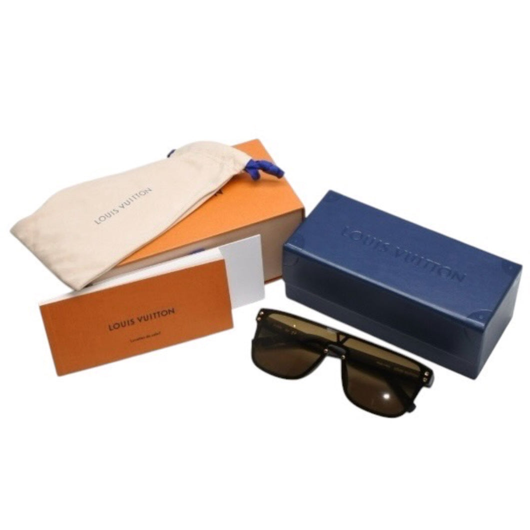 新品未使用 LOUIS VUITTON ルイヴィトン LV Waimea LVワイメア サングラス アイウェア Z1485E サイズ140□00 145 モノグラム 中古 4a001203 新品未使用 LOUIS VUITTON ルイヴィトン LV Waimea LVワイメア