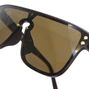 New and unused LOUIS VUITTON LV Waimea Sunglasses Eyewear Z1485E Size 140□00 145 Monogram Used 4a001203