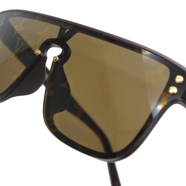 New and unused LOUIS VUITTON LV Waimea Sunglasses Eyewear Z1485E Size 140□00 145 Monogram Used 4a001203