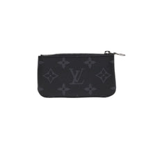 画像をギャラリービューアに読み込む, 新品未使用 LOUIS VUITTON ルイヴィトン ポシェット クレ コインケース 小銭入れ M80905 モノグラム エクリプス ブラック 中古 4a001214