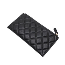 画像をギャラリービューアに読み込む, CHANEL シャネル BOY CHANEL ボーイシャネル 長財布 A81254 26番台 ココマーク キャビアスキン ブラック 美品 中古 4a000832
