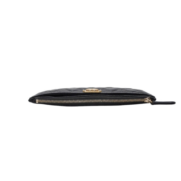 CHANEL シャネル BOY CHANEL ボーイシャネル 長財布 A81254 26番台 ココマーク キャビアスキン ブラック 美品 中古 4a000832