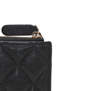 CHANEL シャネル BOY CHANEL ボーイシャネル 長財布 A81254 26番台 ココマーク キャビアスキン ブラック 美品 中古 4a000832