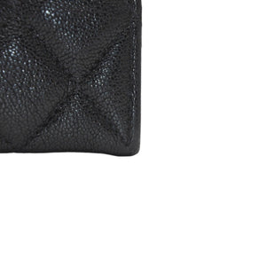 CHANEL シャネル BOY CHANEL ボーイシャネル 長財布 A81254 26番台 ココマーク キャビアスキン ブラック 美品 中古 4a000832