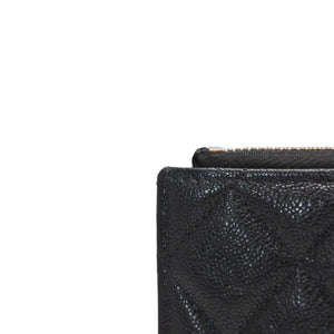 CHANEL シャネル BOY CHANEL ボーイシャネル 長財布 A81254 26番台 ココマーク キャビアスキン ブラック 美品 中古 4a000832