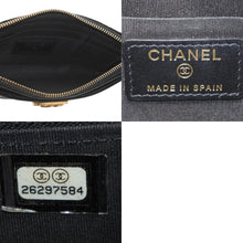 画像をギャラリービューアに読み込む, CHANEL シャネル BOY CHANEL ボーイシャネル 長財布 A81254 26番台 ココマーク キャビアスキン ブラック 美品 中古 4a000832