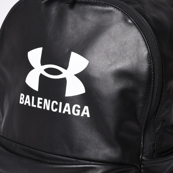 BALENCIAGA UNDER ARMOR Collaboration Rucksack 811748 2ABIM 1000 Black White Good Condition Used 4a001215