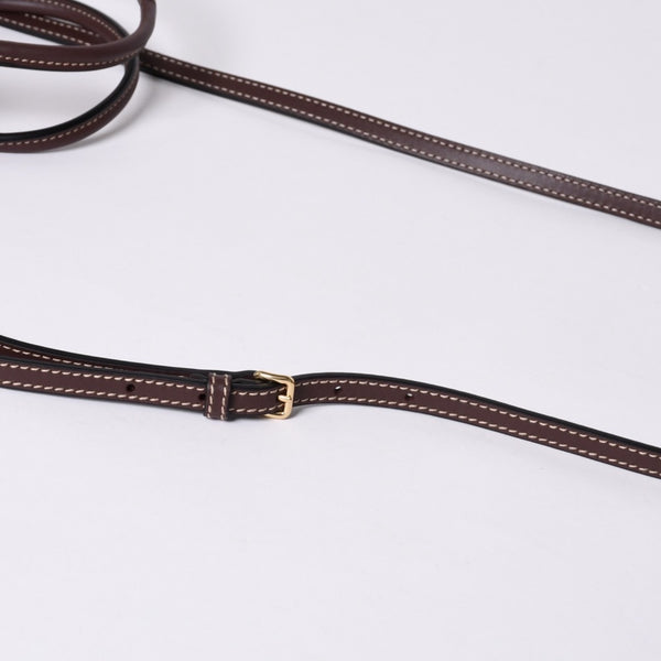 Like new MIU MIU IVY MINI 2WAY bag 5BA281 Calf leather Logo patch Brown Gold hardware Used 4a000385