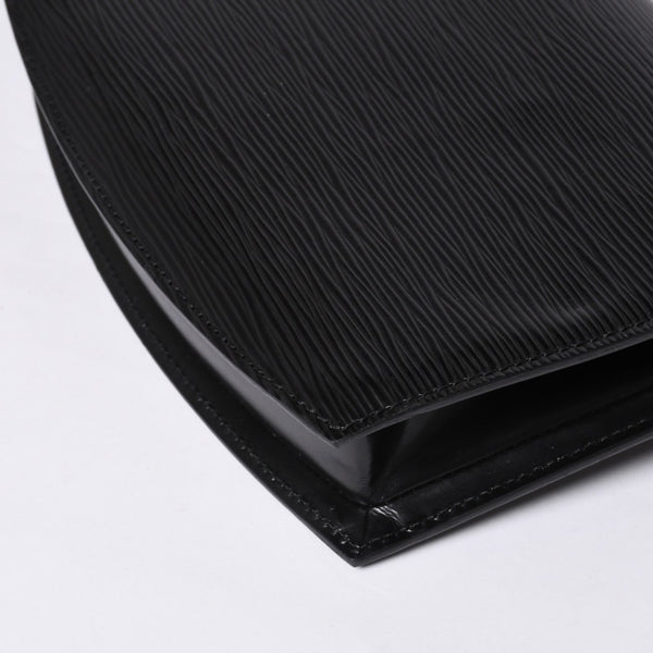極美品 LOUIS VUITTON ルイヴィトン エピプレブール ショルダーバッグ M52562 エピレザー ブラック ゴールド金具 中古 4a000173