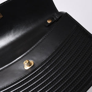 極美品 LOUIS VUITTON ルイヴィトン エピプレブール ショルダーバッグ M52562 エピレザー ブラック ゴールド金具 中古 4a000173