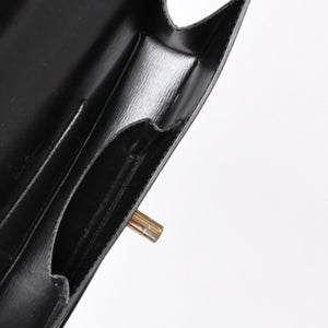 極美品 LOUIS VUITTON ルイヴィトン エピプレブール ショルダーバッグ M52562 エピレザー ブラック ゴールド金具 中古 4a000173