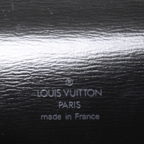 極美品 LOUIS VUITTON ルイヴィトン エピプレブール ショルダーバッグ M52562 エピレザー ブラック ゴールド金具 中古 4a000173