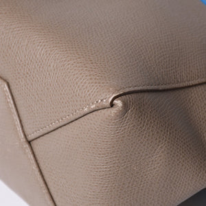 CELINE セリーヌ トートバッグ 2WAY BAG SMALL VERTICAL LEATHER ブルー カーキ 176163 美品 中古 4a000809