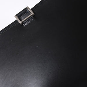 Very good condition GOYARD Granblue MM shoulder bag canvas calfskin black used 4a001230
