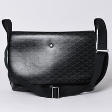 画像をギャラリービューアに読み込む, 新品同様 GOYARD ゴヤール カペシアン MM メッセンジャー ショルダーバッグ ジェットブラック ソー 限定 中古 4a001221