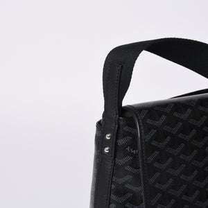 新品同様 GOYARD ゴヤール カペシアン MM メッセンジャー ショルダーバッグ ジェットブラック ソー 限定 中古 4a001221