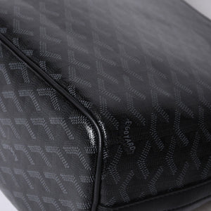 新品同様 GOYARD ゴヤール カペシアン MM メッセンジャー ショルダーバッグ ジェットブラック ソー 限定 中古 4a001221