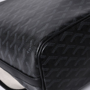 新品同様 GOYARD ゴヤール カペシアン MM メッセンジャー ショルダーバッグ ジェットブラック ソー 限定 中古 4a001221