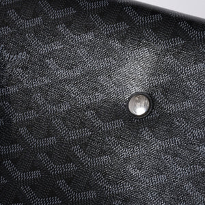 新品同様 GOYARD ゴヤール カペシアン MM メッセンジャー ショルダーバッグ ジェットブラック ソー 限定 中古 4a001221