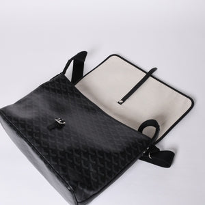 新品同様 GOYARD ゴヤール カペシアン MM メッセンジャー ショルダーバッグ ジェットブラック ソー 限定 中古 4a001221