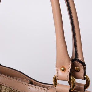 GUCCI Gucci Handbag 269953 GG Canvas Beige GG Logo GG Canvas Leather Good Condition Used 4a001091