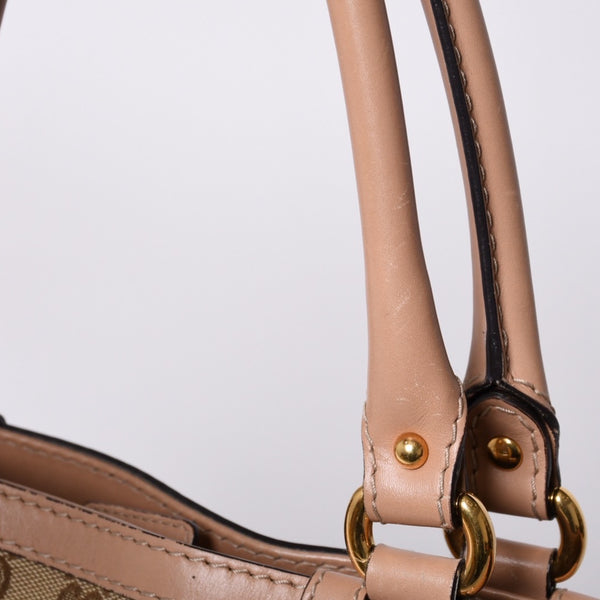 GUCCI Gucci Handbag 269953 GG Canvas Beige GG Logo GG Canvas Leather Good Condition Used 4a001091