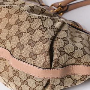 GUCCI Gucci Handbag 269953 GG Canvas Beige GG Logo GG Canvas Leather Good Condition Used 4a001091