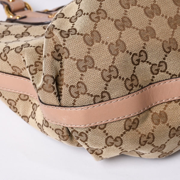 GUCCI Gucci Handbag 269953 GG Canvas Beige GG Logo GG Canvas Leather Good Condition Used 4a001091