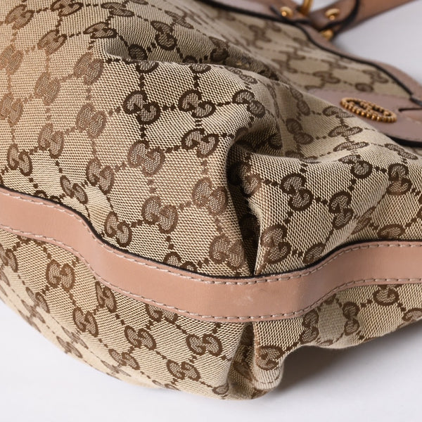 GUCCI Gucci Handbag 269953 GG Canvas Beige GG Logo GG Canvas Leather Good Condition Used 4a001091