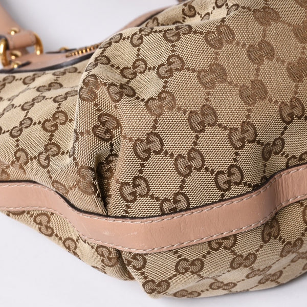 GUCCI Gucci Handbag 269953 GG Canvas Beige GG Logo GG Canvas Leather Good Condition Used 4a001091