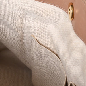 GUCCI Gucci Handbag 269953 GG Canvas Beige GG Logo GG Canvas Leather Good Condition Used 4a001091