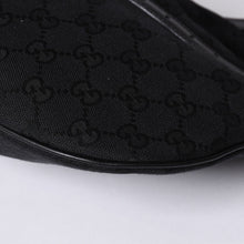 画像をギャラリービューアに読み込む, 極美品 GUCCI グッチ ショルダーバッグ 114869 ワンショルダー GGキャンバス シェリーライン ブラック 4a001096