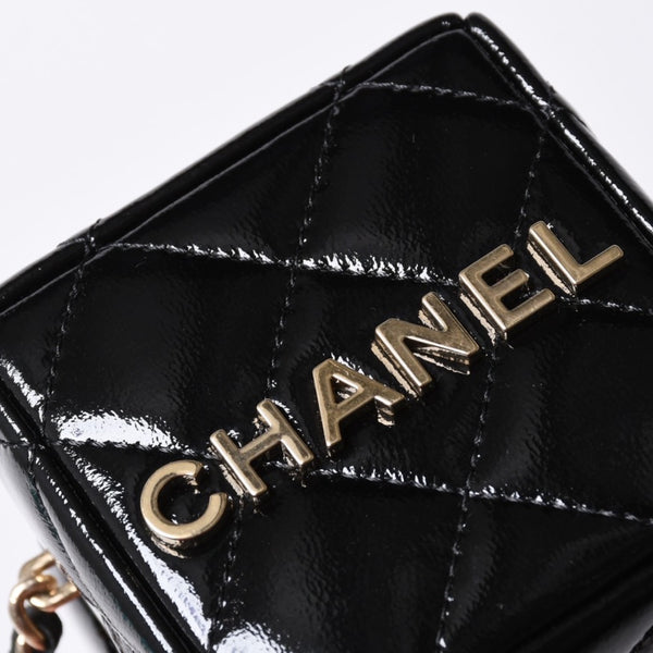 Very Good Condition CHANEL Mini Bag Charm Matelasse Chain Shoulder AP3154 Random Number Quilted Lambskin Gold Hardware Used 4a001232