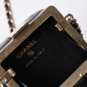 Very Good Condition CHANEL Mini Bag Charm Matelasse Chain Shoulder AP3154 Random Number Quilted Lambskin Gold Hardware Used 4a001232
