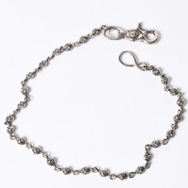 CHROME HEARTS 2BALL LONG-S Cross Ball Wallet Chain #1 1 Clip Long Weight Approx. 181.6g 26 Balls Good Condition Used 4a001521