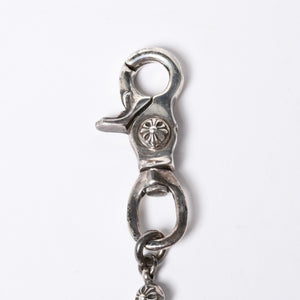 CHROME HEARTS 2BALL LONG-S Cross Ball Wallet Chain #1 1 Clip Long Weight Approx. 181.6g 26 Balls Good Condition Used 4a001521
