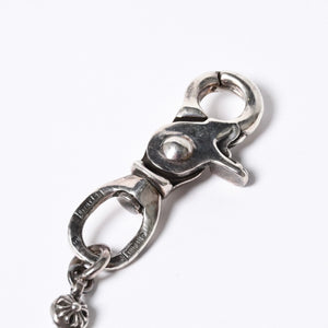 CHROME HEARTS 2BALL LONG-S Cross Ball Wallet Chain #1 1 Clip Long Weight Approx. 181.6g 26 Balls Good Condition Used 4a001521