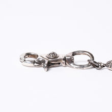 画像をギャラリービューアに読み込む, CHROME HEARTS クロムハーツ 2BALL LONG-S クロスボール ウォレットチェーン #1 1クリップ ロング 重量約181.6g 26ボール 美品 中古 4a001521