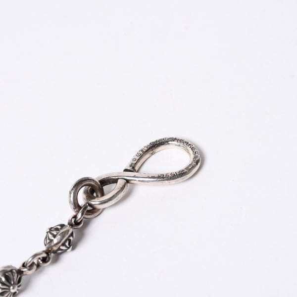 CHROME HEARTS 2BALL LONG-S Cross Ball Wallet Chain #1 1 Clip Long Weight Approx. 181.6g 26 Balls Good Condition Used 4a001521