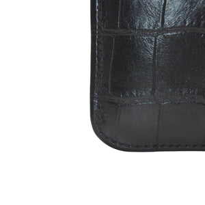 BALENCIAGA バレンシアガ コインケース カードホルダー 765465 ブラック ゴールド金具 美品 中古 4a001427