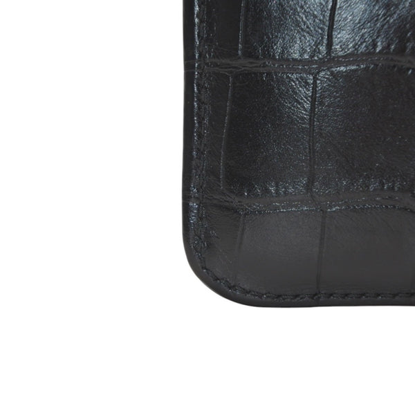 BALENCIAGA バレンシアガ コインケース カードホルダー 765465 ブラック ゴールド金具 美品 中古 4a001427