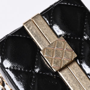 Very Good Condition CHANEL Mini Bag Charm Matelasse Chain Shoulder AP3154 Random Number Quilted Lambskin Gold Hardware Used 4a001232