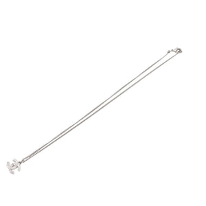 極美品 CHANEL シャネル ネックレス ココマーク ラインストーン F12W necklace F12W CC stone 中古 4a000664