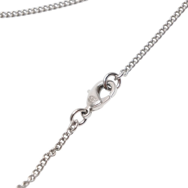 Very Good Condition CHANEL Necklace Coco Mark Rhinestone F12W SV necklace CC rhinestone SV F12W Good Condition Used 4a000657