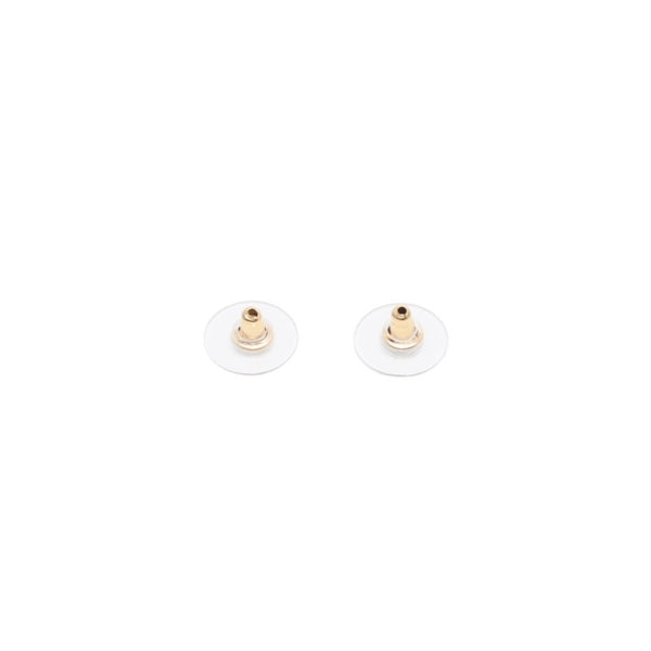 Very good condition CHANEL Chanel earrings rhinestone here mark GD 14V engraved on one side earrings Slim CC rhinestone GD 14V good condition used 4a000646