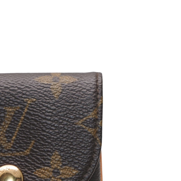 Very good condition LOUIS VUITTON Accessory pouch Etuy Téléfonne MM Monogram M66546 Gold hardware Used 4a001253