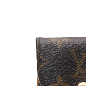 Very good condition LOUIS VUITTON Accessory pouch Etuy Téléfonne MM Monogram M66546 Gold hardware Used 4a001253