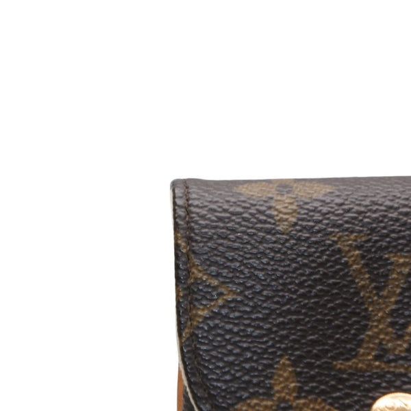 Very good condition LOUIS VUITTON Accessory pouch Etuy Téléfonne MM Monogram M66546 Gold hardware Used 4a001253