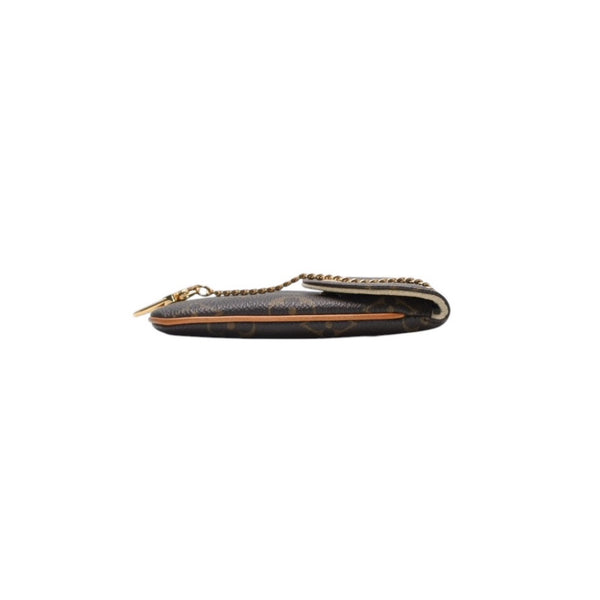 Very good condition LOUIS VUITTON Accessory pouch Etuy Téléfonne MM Monogram M66546 Gold hardware Used 4a001253