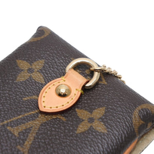Very good condition LOUIS VUITTON Accessory pouch Etuy Téléfonne MM Monogram M66546 Gold hardware Used 4a001253